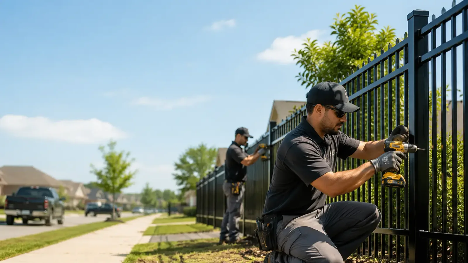 Metal Fence Installation in Seaton, IL